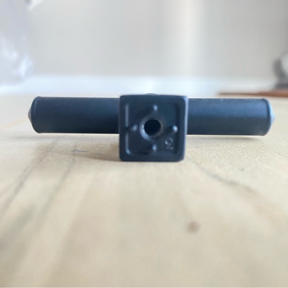 Knob, elegant bar style, hardware, drawer poles, handles, Matt Black by Liberty - Picture 8 of 14